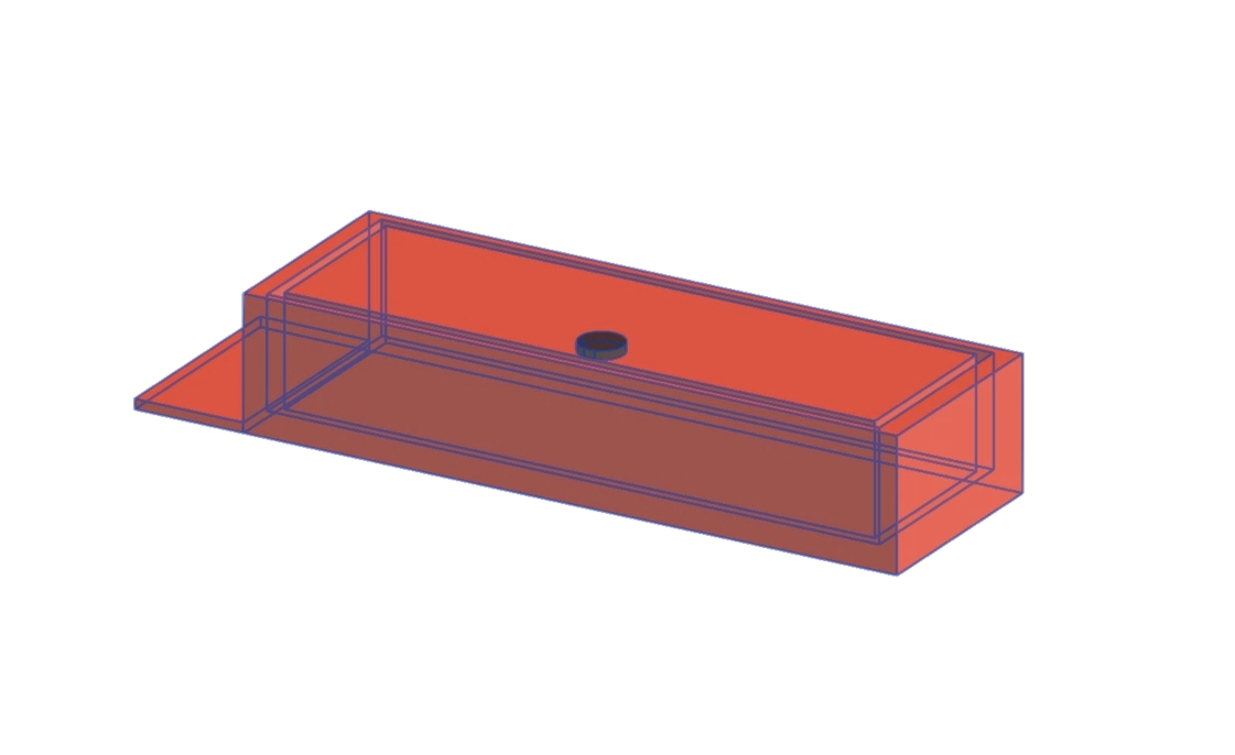 Famille Revit : Boîte de réservation